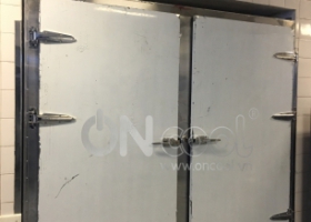 Thi công kho lạnh tại chợ nông sản Thủ Đức