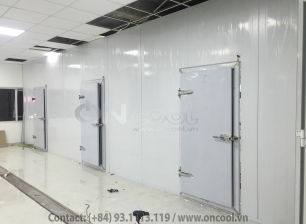 Thi công kho lạnh tại chợ Bình Điền